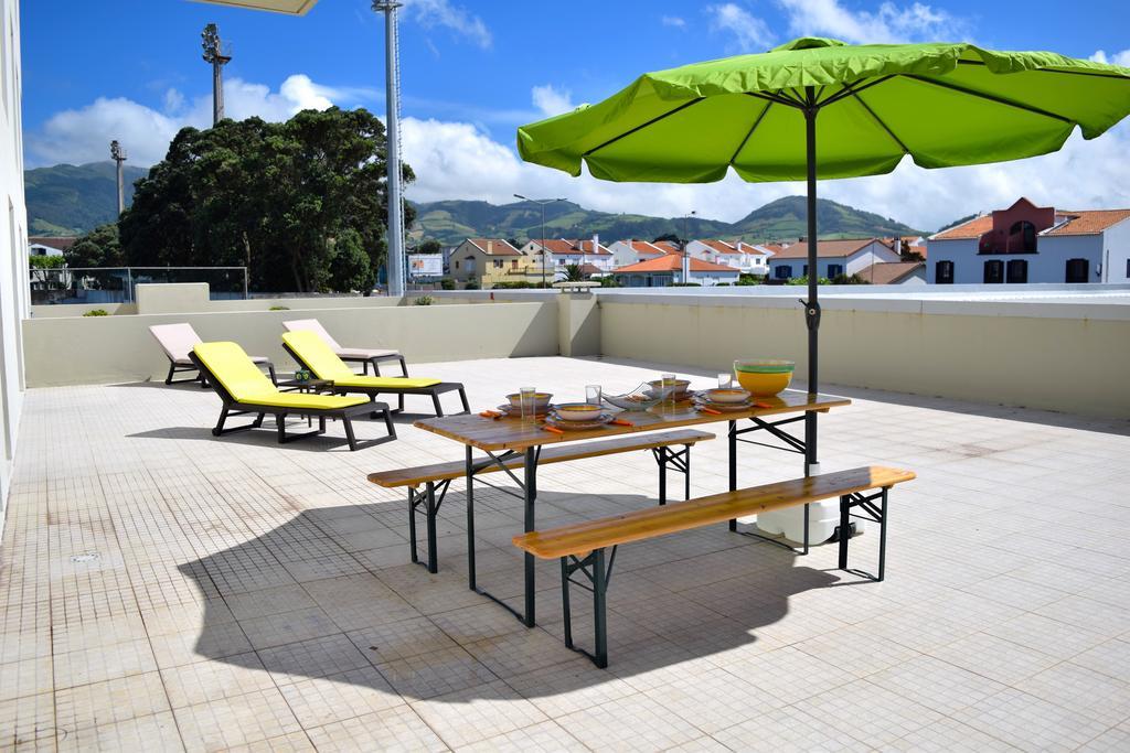 Апартаменты Ocean Terrace House Рибейра-Гранди Экстерьер фото